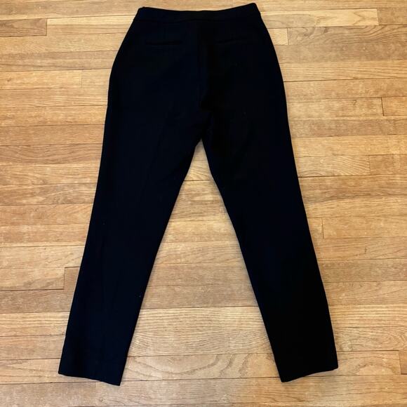 Perse black steam punk style high-rise pants size 8
 b31 - Picture 6 of 6